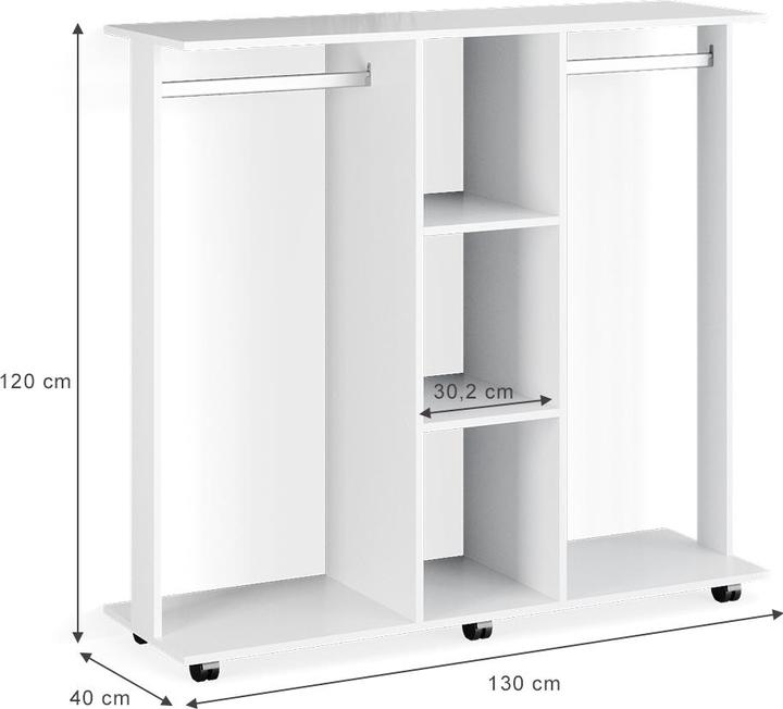Produktbild Vicco Robbie (130 x 40 x 120 cm)