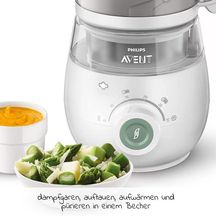 Actual product image Philips Avent Healthy 4-in-1 baby food maker