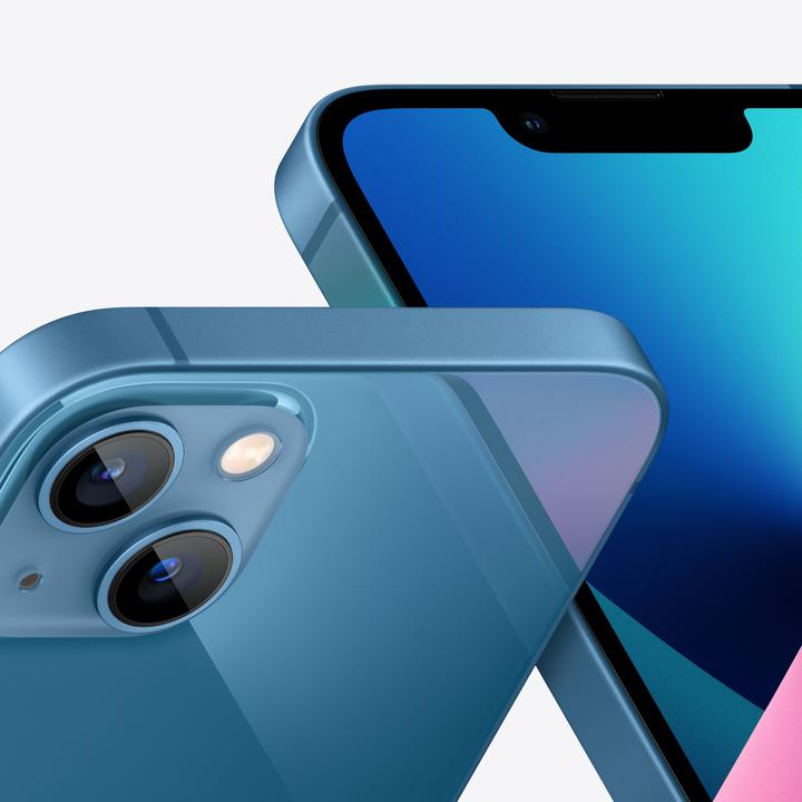 Image du produit Forza Refurbished Apple iPhone 13 128GB bleu remis à neuf (128 Go, Bleu, 6.10", 12 Mpx, Double SIM, C / Bon)