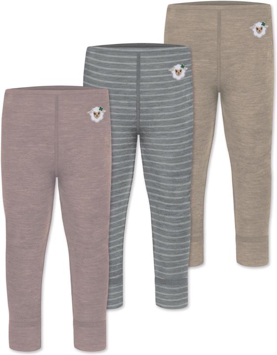 Normani 3er Pack Baby Merino Hose Unterhose „Tihoi" - 9509