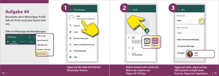 Image du produit Smartphonekurs für Senioren – Das Kursbuch für Android Handys (Allemand, Gabriele Bruckmeier, 2023)