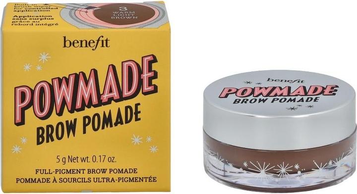Actual product image BeneFit Cosmetics Powmade Brow Pomade (3 Warm Light Brown)