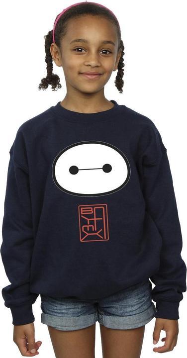 Immagine prodotto Disney Big Hero 6 Baymax Icon Felpa Ragazze (128)