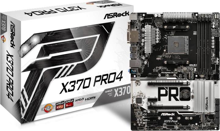 AsRock X370 Pro4 (AM4, AMD X370, ATX)