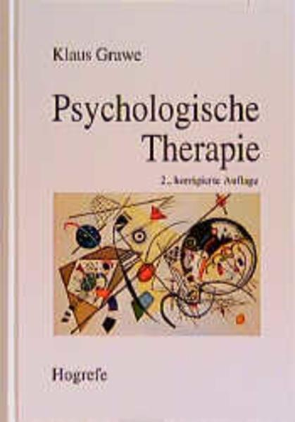 Actual product image Psychologische Therapie (German, Klaus Grave, 2000)