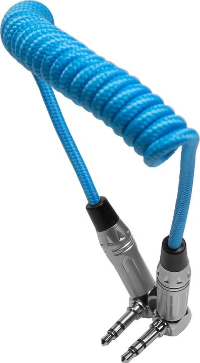 Image du produit Kondor Blue Câble audio stéréo 3,5 mm à angle droit TRS (12-24") (0.61 m)