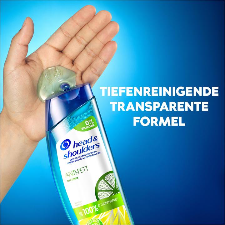 Produktbild Head & Shoulders Anti-Fett (250 ml, Flüssiges Shampoo)