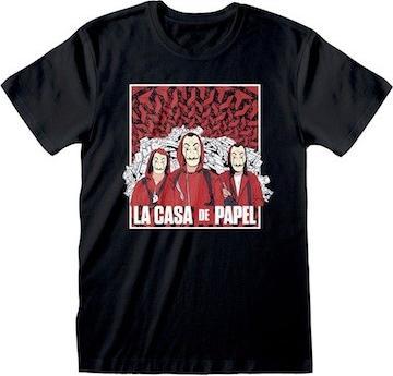 Immagine prodotto NoName LA CASA DE PAPEL - Maglietta - Foto di gruppo - (XL) (XL)