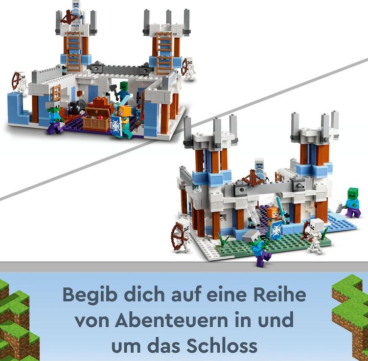 Actual product image LEGO The ice palace (21186, LEGO Minecraft)