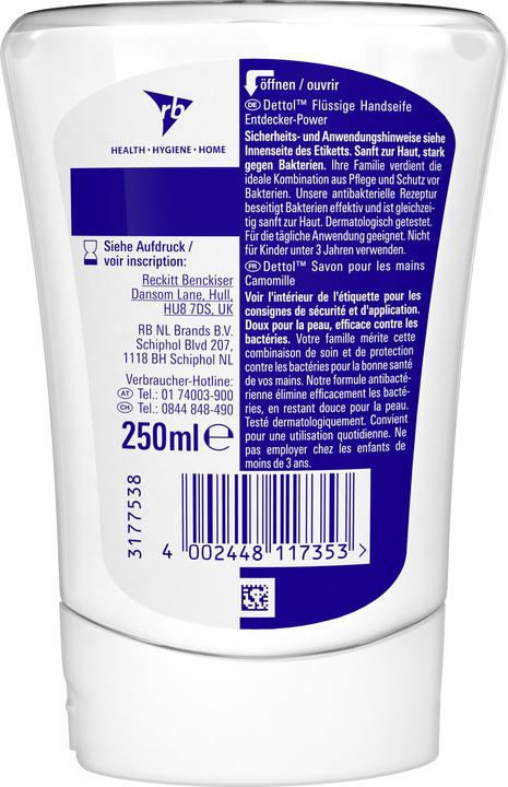 Immagine prodotto Dettol Potenza di scoperta (Ricarica, 250 ml)
