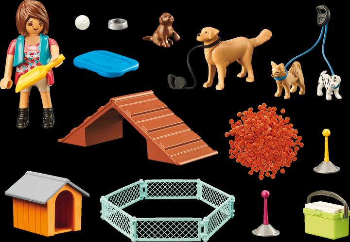 Produktbild Playmobil Geschenkset 'Hundetrainerin' (70676, Playmobil City Life)