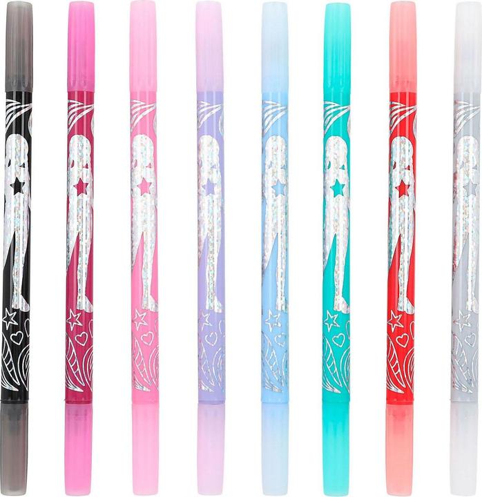 Actual product image Top Model Calligraphy and fineliner set (Multicoloured, 8 x)