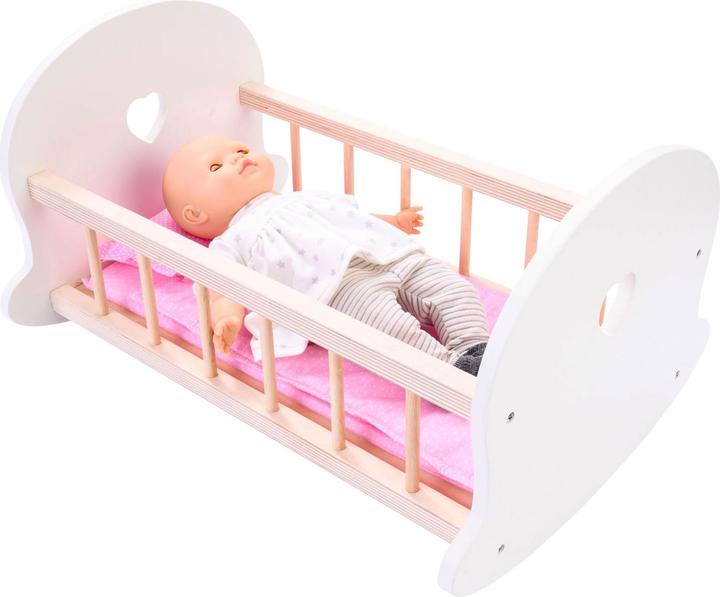 Actual product image Engelhart Doll's bed rocking cradle