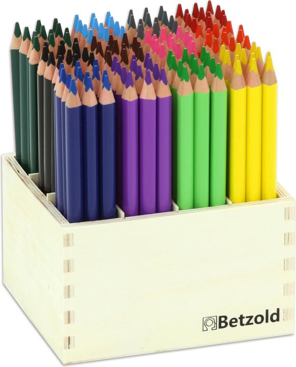 Immagine prodotto Betzold 144 spille triangolari spesse, lunghe 17,5 cm (Multicolore, 1 x)