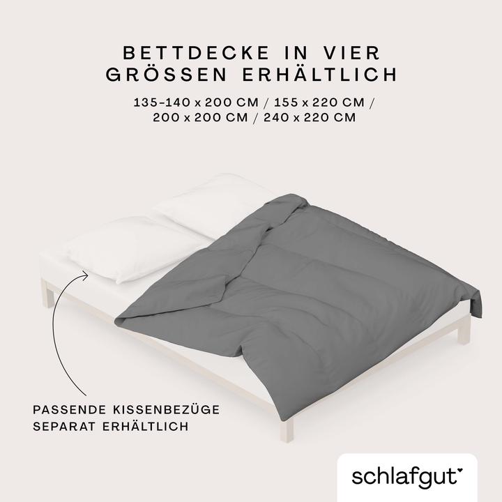 Produktbild schlafgut Woven Satin (Duvetbezug, 155 x 220 cm)