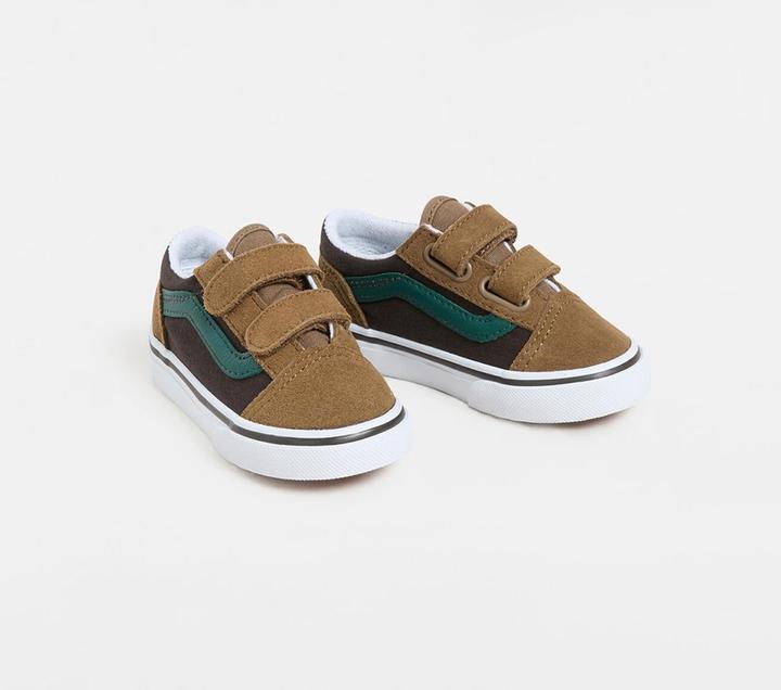 Produktbild Vans Old Skool V COLOR BLOCK BROWN/MULTI (22.5)