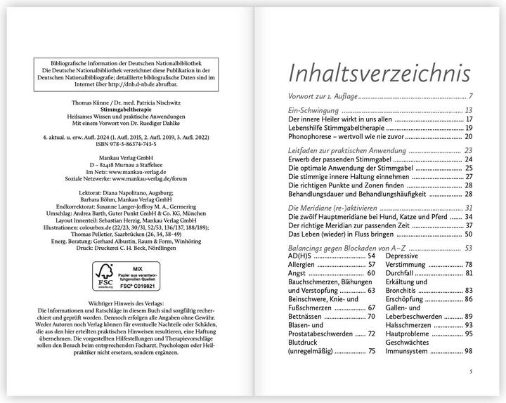 Produktbild Künne:Stimmgabeltherapie (Deutsch, Patricia Nischwitz, Thomas Künne, 2025)