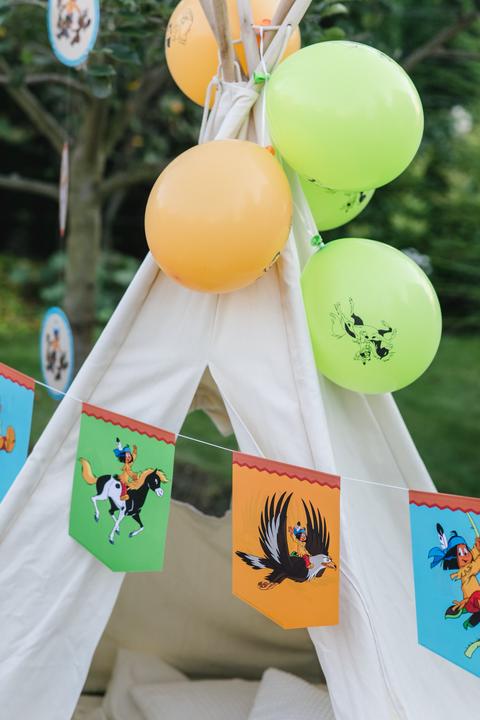 Immagine prodotto DH-Konzept Set di decorazioni per feste Yakari Festa indiana
