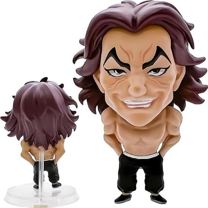 Immagine prodotto 16 directions Baki Hanma 16d Collezione di figure collezionabili PVC minifigure 8-pack Baki Hanma 6 cm