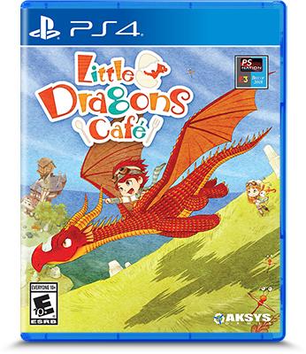 Actual product image Game Little Dragons Cafe, PS4 (PS4, Multilingual)