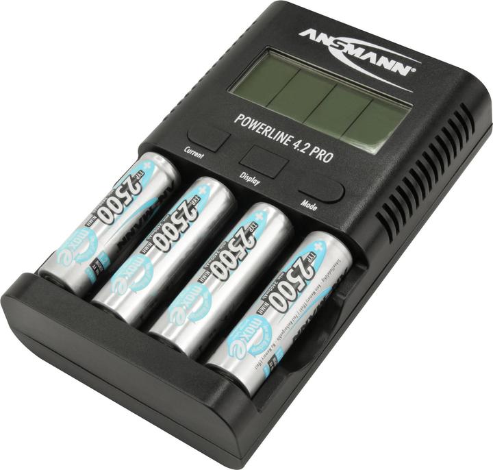 Immagine prodotto Ansmann Powerline 4.2 Pro (1 pz., HR03, Caricabatterie senza batteria)