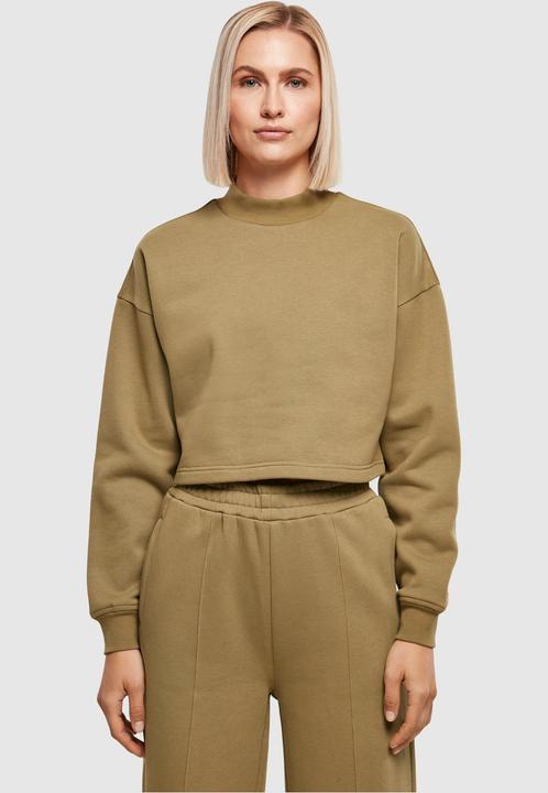 Actual product image Urban Classics Ladies Cropped Oversized Sweat High Neck Crew - 14225 (M)