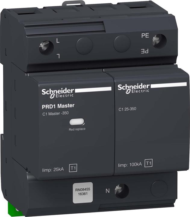 Immagine prodotto Schneider Electric Scaricatore di corrente da fulmine tipo1 PRD1 Master1p