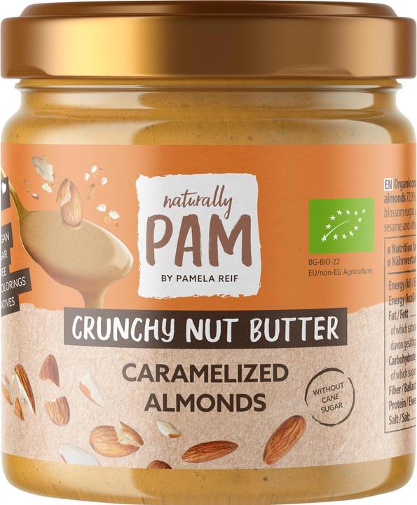 Produktbild Naturally Pam Bio Crunchy Nut Butter (370 g)