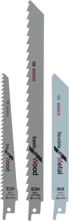 Image du produit Bosch Zubehör Jeu de lames de scie Sabre