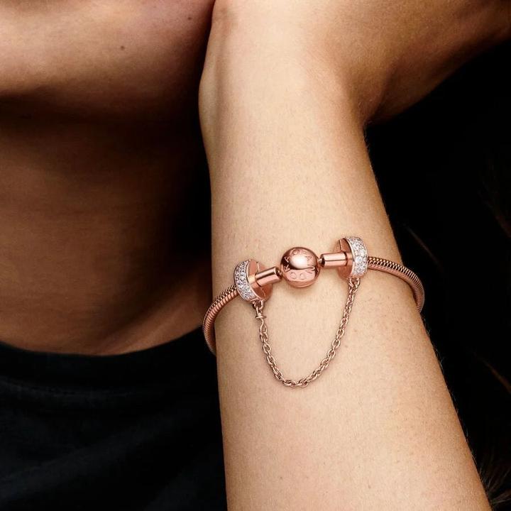 Image du produit Pandora Chaîne de confort Rose Moments (Argent 925)