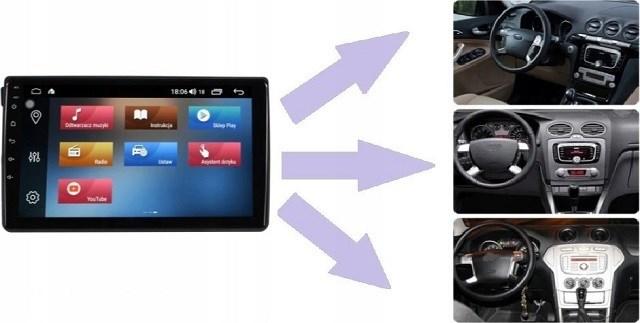 Produktbild No Name RADIO GPS NAVIGATION FORD S-MAX 2009-2015 ANDROID (9")