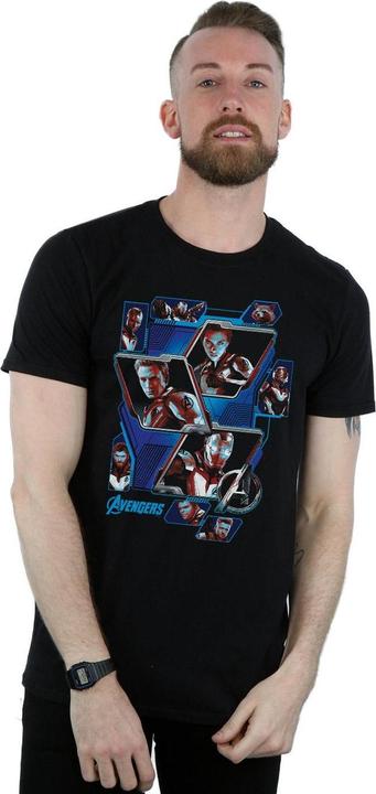 Image du produit - T-shirt AVENGERS ENDGAME HERO PANELS - Homme (S)