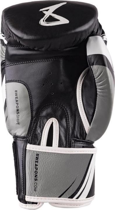 Produktbild 8Weapons Boxing Gloves, Shift, black-white, 12 Oz (12 OZ, 12)