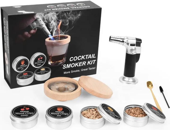 Image du produit PhoneLook Cocktail Smoker Kit mit Heater sowie premium Wood 4 sorten für smoking Whiskey & Bourbon