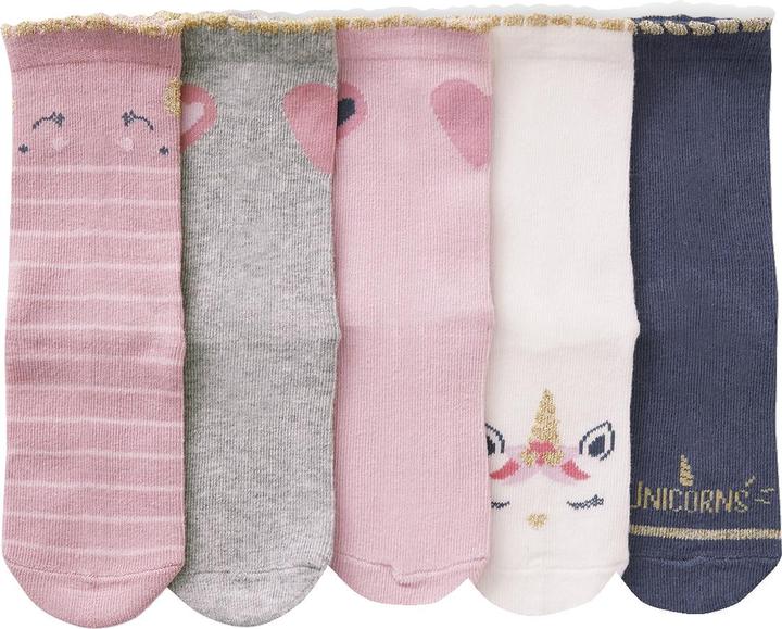 Produktbild Vertbaudet 5er-Pack Mädchen Socken Oeko-Tex (5er Pack, 35, 38)