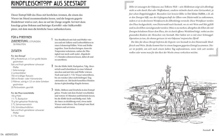 Image du produit Das grosse Kochbuch inspiriert von Tolkiens Legenden (Allemand, Robert Tuesley Anderson, 2020)