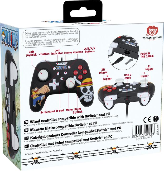 Actual product image NoName ONE PIECE - Manette Filaire - Nintendo Switch / PC (PC, Switch)