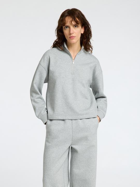 Actual product image Selected Femme High Neck Sweatshirt with Zipper (XL)