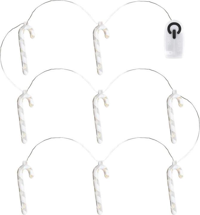 Produktbild Sirius Weihnachtslichterkette Hannah Zuckerstange, 8 × Lampen (1.30 m)