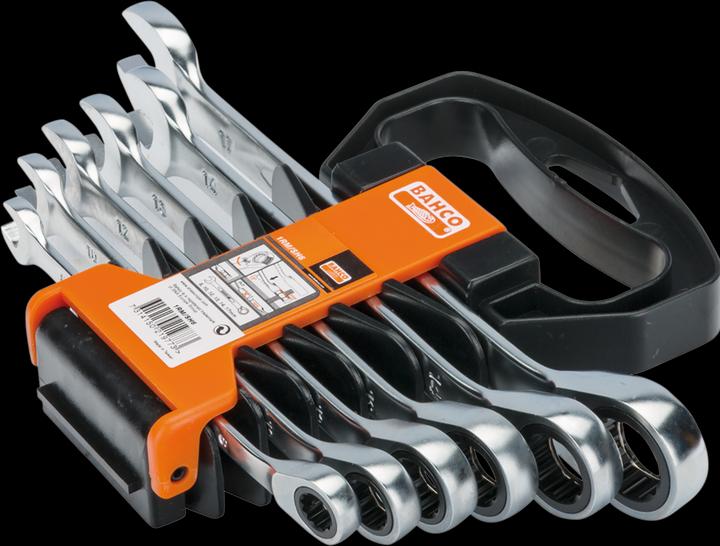 Actual product image Bahco Ratchet Combination Wrench 1RM (17 mm, 8 mm, 14 mm, 12 mm, 13 mm, 10 mm)
