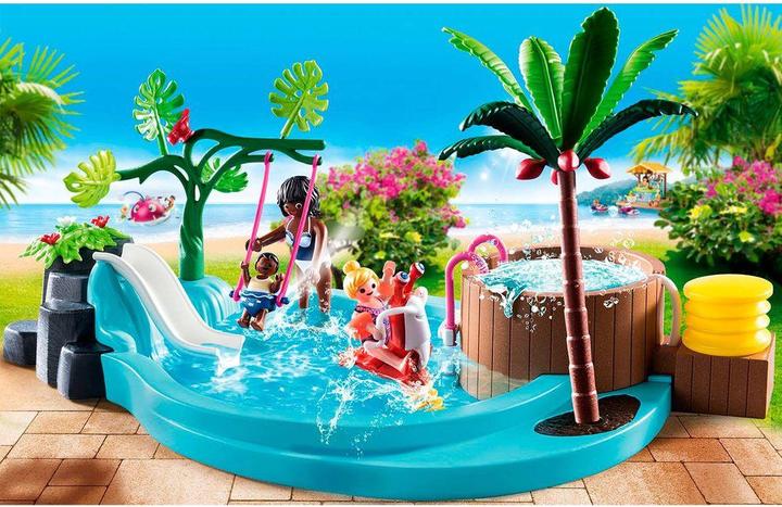 Actual product image Playmobil Children's pool with whirlpool (70611, Playmobil Family Fun)