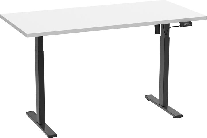 Produktbild VCM Schreibtisch verstellbar Lona 140x80 sw (140 x 80 x 120 cm)