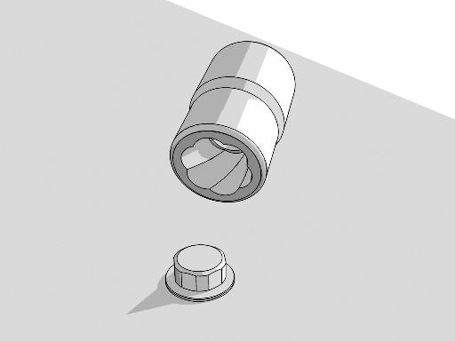 Actual product image Kraftwerk Unscrewing socket