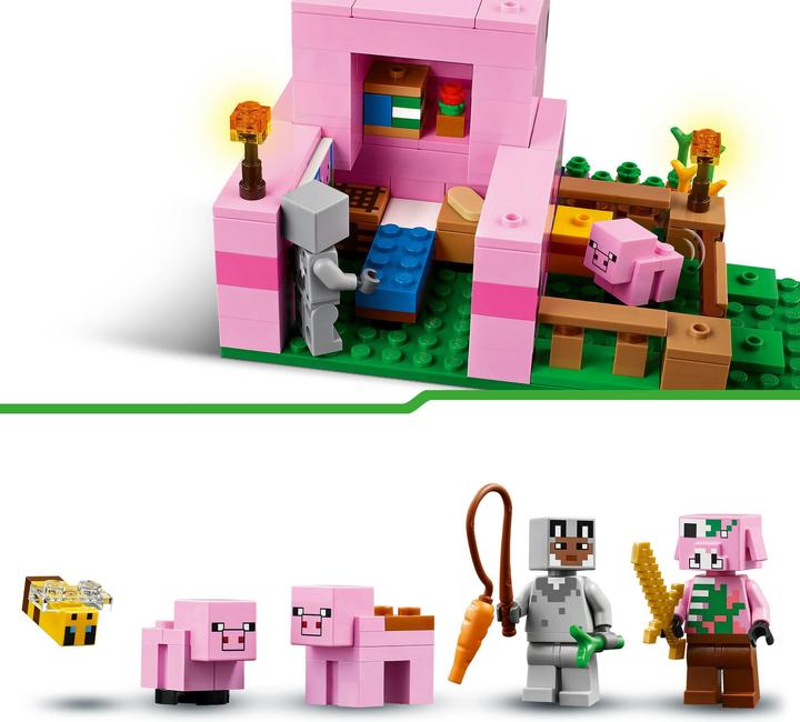 Image du produit LEGO Das Babyschwein-Haus (21268, LEGO Minecraft)