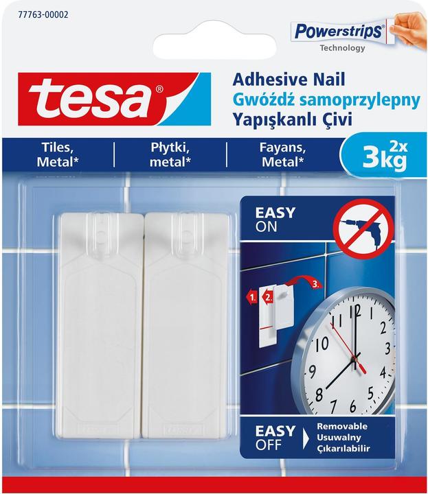 Image du produit tesa 77763 SYSTÈME DE MONTAGE. 2X3KG