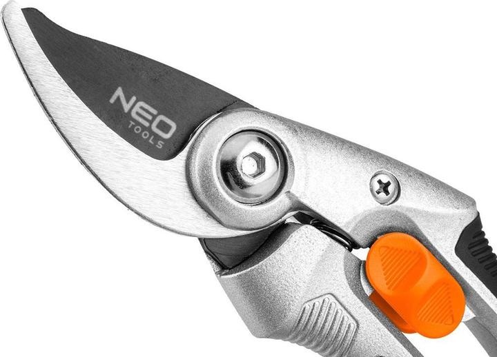 Produktbild Neo Bypass-Schere 210 mm, Abstand bis 20 mm, Aluminium, Halter mit TPR-Gummibeschichtung