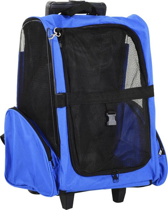 Image du produit PawHut Sac pour chien 2 en 1 utilisable comme trolley ou sac à dos (Chien, Respirant)