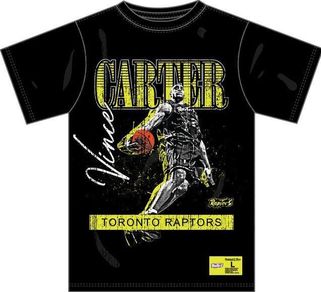 Produktbild Mitchell & Ness T-Shirt mit Vintage-Logo Toronto Raptors HW Neon Pop Playe Vince Carter (L)