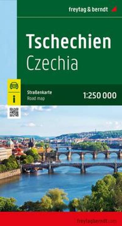 Actual product image Czech Republic, road map 1:2