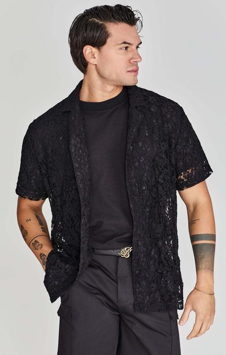 Immagine prodotto Siksilk Camicia a maniche corte Lace Resort Shirt (XL)
